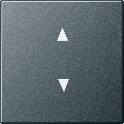 GIRA Wippe für Wippschalter 861628 | System 55 | Pfeilsymbole | Ersatzteil | Kunststoff | anthrazit