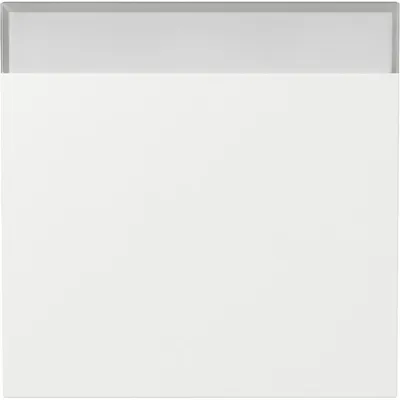GIRA Wippe Schalter 329970 | Beschriftungsfeld | Reinweiß glänzend | Thermoplast | Klemmbefestigung | IP20