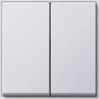 Gira Serienwippe 029566 TX44 WG UP | Doppelwippe Schalter/Taster | IP44 | Diebstahlschutz | reinweiß | Kunststoff