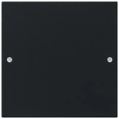 GIRA Wippenset 1-fach 2181005 | System 55 | KNX kompatibel | Metall | matt lackiert | schwarz