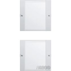 Gira Wippenset 2-fach rws/gl 213203