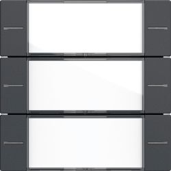 Gira Wippenset 3-fach BSF Tastsensor Anthrazit 577328