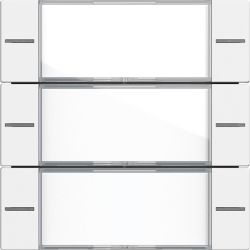 GIRA Wippenset 3-fach BSF Tastsensor Reinweiß 577327