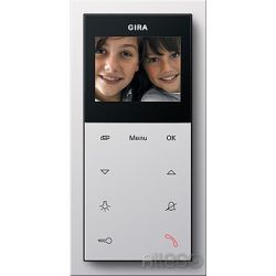 GIRA Wohnungsstation Video AP Plus reinweiß 1239112