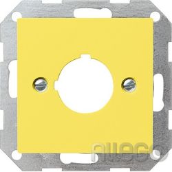 Gira Zentraleinsatz ge-gl Aufnahme 22,5mm 027102