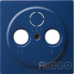 Gira Zentralplatte Antenne bl S-Color 086946
