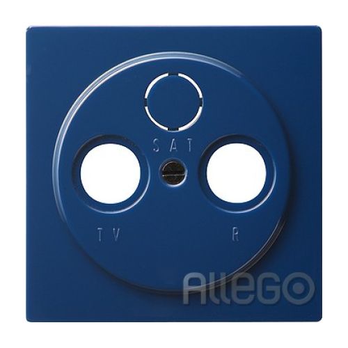 Bild: Gira Zentralplatte Antenne bl S-Color 086946