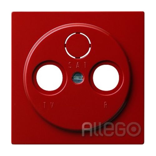 Bild: Gira Zentralplatte Antenne rt S-Color 086943