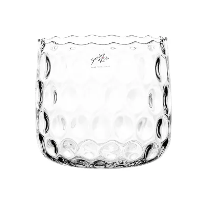 Glas Vase Galaxie 17,5 H 16cm