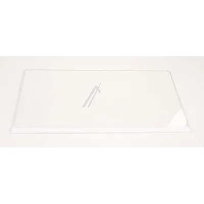 Glasablage mit Leiste für Kühlschrank Amica 1217849 345x175x3 Glas