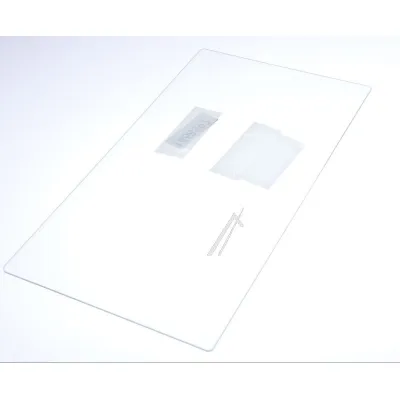 Glasfach für Kühlschrank Amica 1033118 transparent 425x230x4 mm