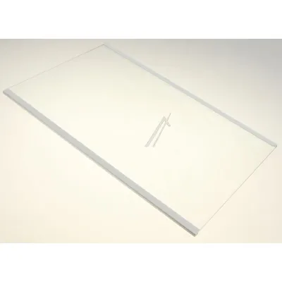 Glasfach mit Rahmen für Kühlschrank Candy Hoover 49036268 Ablage Kühlfach
