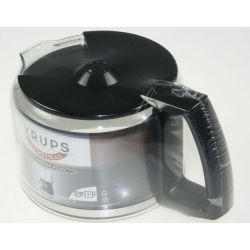 Glaskanne für Kaffeemaschine Groupe Seb F0344210F 10 Tassen schwarz