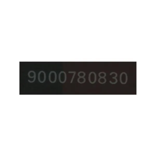Glaskeramikfläche 00689560