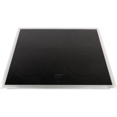 Glaskeramikfläche Edelstahl-Rahmen 00778546