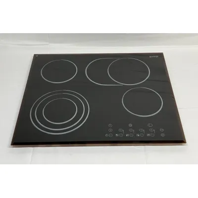 Glaskeramikkochfeld für Ofen Hisense/Gorenje 136501 Kochfläche, hitzebeständig