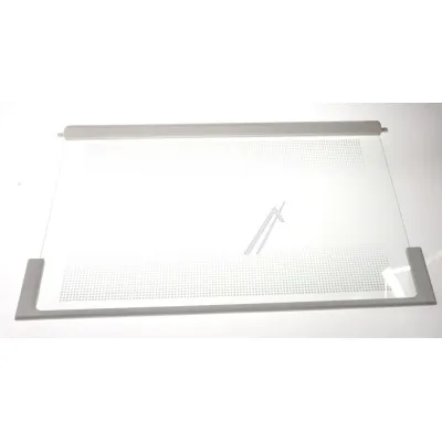 Glasplatte groß, bedruckt, montiert (links) für Kühlschrank Liebherr 929303700