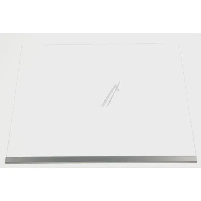 Glasplatte klein mit Silberprofil für Kühlschrank Whirlpool 482000092566