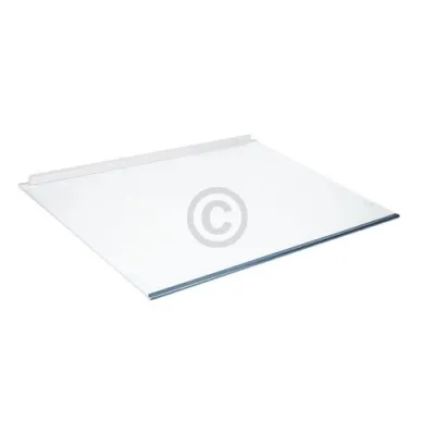Glasplatte Liebherr 7276168 478x345mm mit Leisten für Gemüsefach Kühlschrank
