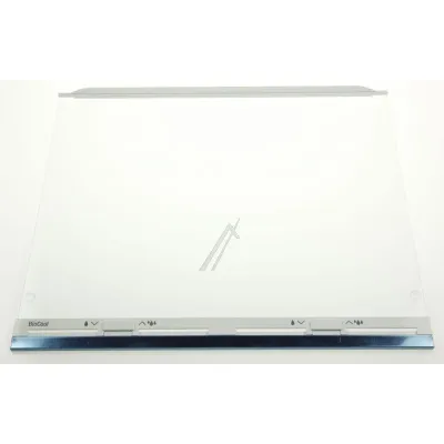 Glasplatte mit BioCoolSchiene für Kühlschrank Liebherr 727627600 Gemüsefach