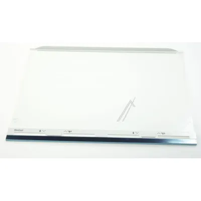 Glasplatte mit BioCoolSchiene für Liebherr Kühlschrank 727627400 Gemüsefach