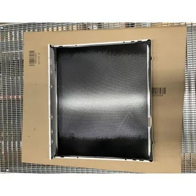 Glasplatte mit Rahmen für Ofen Electrolux Aeg 140057685160 weiß
