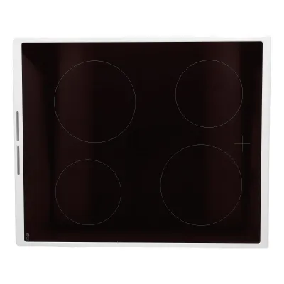 Glasplatte mit Rahmen, weiss, 50x60cm 3428371201