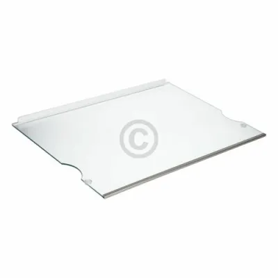 Glasplatte oben für Kühlteil Liebherr 7257476 478x340mm mit Leisten in