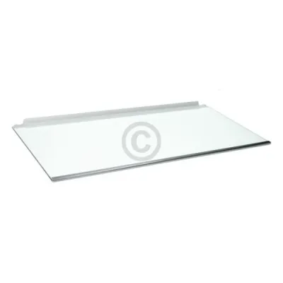 Glasplatte Siemens 00704947 507x245 mit Leisten für Kühlschrank