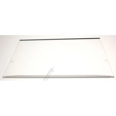 Glasplatte vorne mit Edelstahlleiste für Kühlschrank Liebherr 727634000 Front, t