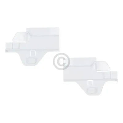 Glasplattenauflage Siemens 00617433 Set links rechts