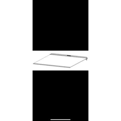 GLASS SHELF ASSY FS BI B16 ARCP1 L-S-D 4657831300 Beko