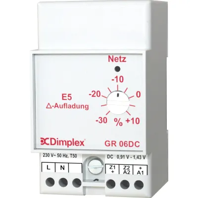Dimplex Gruppensteuergerät DC GR 06DC PROTOMATIK 379040 | Wärmespeicher | LED-Anzeige | Hutschiene | IP20