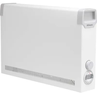 Dimplex Wandkonvektor DX 530E 380850 | Elektroheizung 3000W | Wandmontage | Thermostat 5–30°C | 710x383x123 mm | weiß