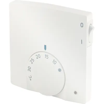 DIMPLEX Raumthermostat RT 201 / 355490 | Zweipunkt-Regler Bimetall | 230V 10A | Aufputz | Nachtabsenkung | IP30 | weiß