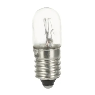 Busch-Jaeger Glimmlampe E10 8343 | 24V 2W | Zubehör für Lichtsignale | für UP-Einsätze 2661U/2661W | 11x25mm