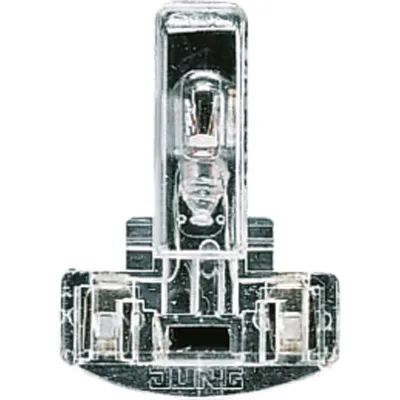 JUNG Glimmlampe 95 Steck-Glimmlampe 230V 0,5mA | für Schalter & Taster | Stecksockel | weiß