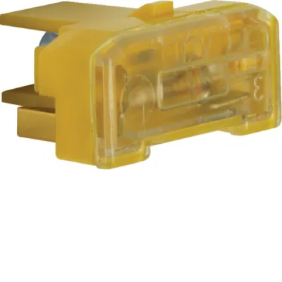 Berker Glühaggregat 167602 | Modul-Einsatz mit N-Klemme 12V 65mA | für Wippschalter | gelb