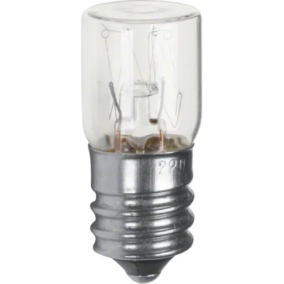 Glühlampe Lichtsignal E14 UP, 3W,230V, flache Haube