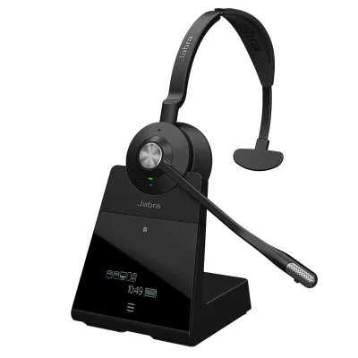 Jabra Headset | Engage 75 SE Stereo | schnurlos DECT Bluetooth | Noise Cancelling | USB-C | Ladestation | schwarz