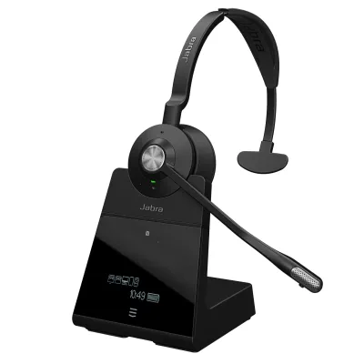 Jabra Headset | Engage 75 SE Stereo | schnurlos DECT Bluetooth | Noise Cancelling | USB-C | Ladestation | schwarz