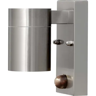Gnosjö AL Halogen Wandleuchte grau/eds m.BWM GU10 7541-000