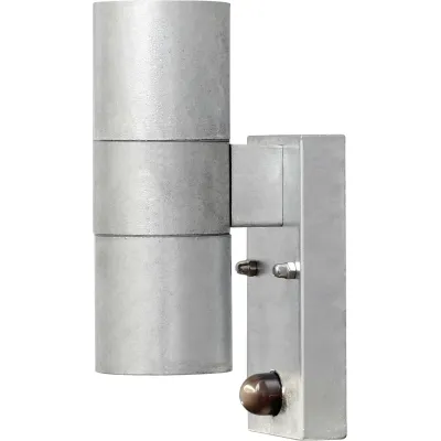 Gnosjö AL Halogen Wandleuchte grau/stahl m.BWMGU10 7542-320