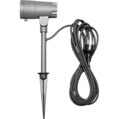 Konstsmide LED Erdspießstrahler Andria 7860-370 | 9W 420lm 3000K | drehbar schwenkbar | IP54 | Aluminium Anthrazit