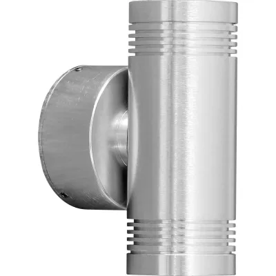 Konstsmide LED Wandleuchte Monza 7930-310 | Außenleuchte Up & Down | 6W 480lm IP54 | massiv Aluminium | warmweiß