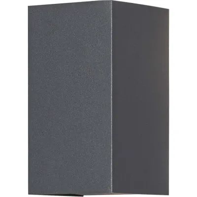 Konstsmide LED-Wandleuchte Cremona 7871-370 | Außenleuchte | verstellbarer Lichtaustritt | 9W | 480lm | IP54 | anthrazit