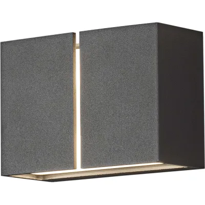Gnosjö AL LED-Wandleuchte anth/alu lackiert 7877-370