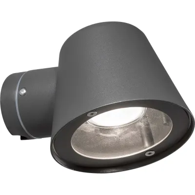 Gnosjö AL Wandleuchte GU 10 alu-sw/lack 7523-370