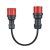 Bild: go-e Charger Adapter Gemini flex 11kW auf CEE rot 32A