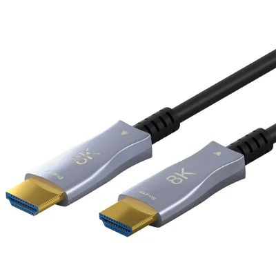 Goobay Ultra High-Speed HDMI-Kabel 65559 | optisch Hybrid AOC | 8K 60Hz | 4K 120Hz | 20m | Ethernet | UHD | schwarz